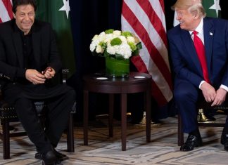 PM Imran with President Trump