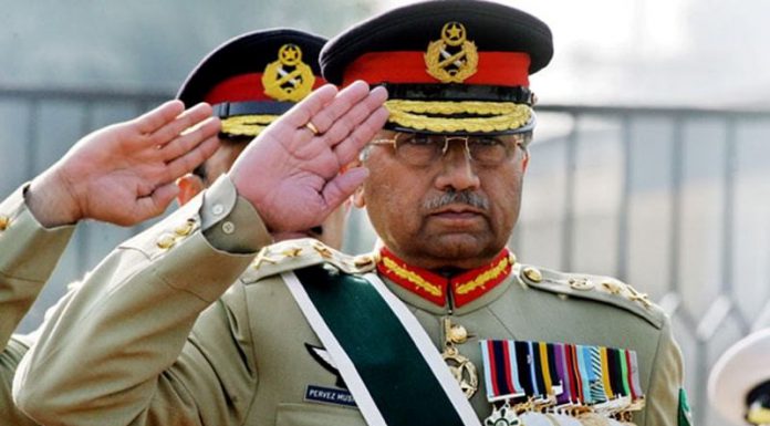 Former COAS of Pakistan, Gen. Retd Pervez Musharraf