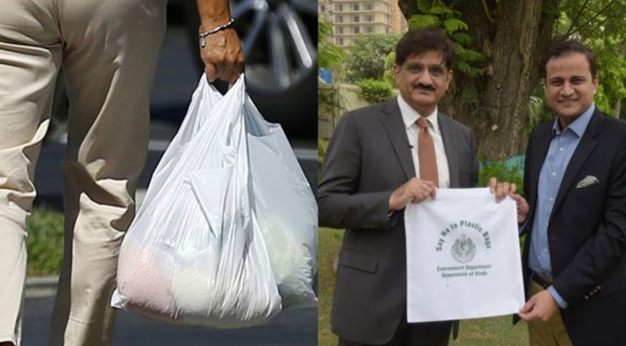 CM Murad Ali Shah photo session over Plastic ban campaign