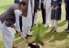 The opening ceremony of Spring Tree Plantation Campaign in Mianwali.