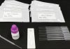 A test kit that can detect the new coronavirus.