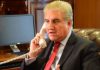 FM Qureshi held a telephonic conversation with his ‘UAE’ counterpart, to discuss COVID-19.
