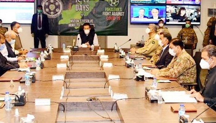 PM Imran praised the efforts of the NCOC team in putting up a strong response to the COVID-19 outbreak.