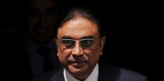 Asif Ali Zardari transferred money from a fake company to his company’s account.