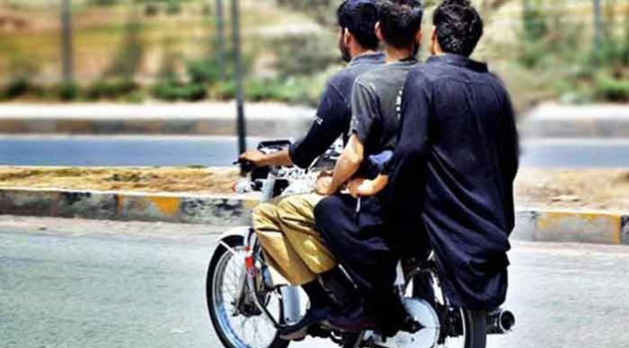 Government of Sindh ease the ban on pillion riding in Karachi.
