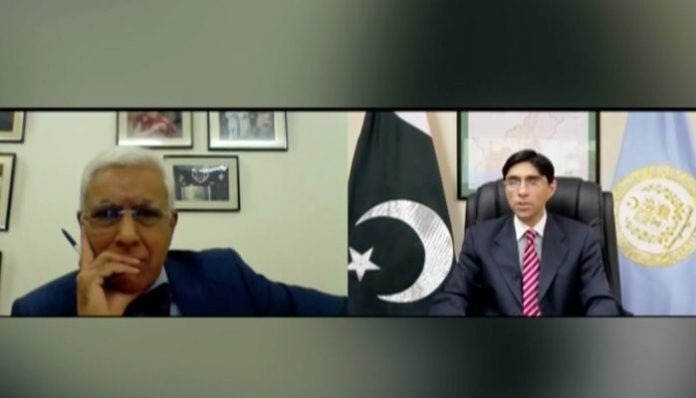 Mooed Yusuf said that Pakistan has proof of India's involvement in terrorist attacks in Pakistan.