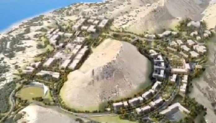 PM Imran presented the NAMAL knowledge city’s master plan in Mianwali, designed by Tony Ashai.