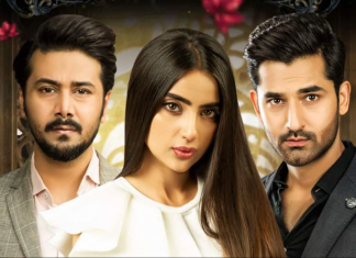 Saboor Aly playing a negative role in her latest drama serial ‘Fitrat’.