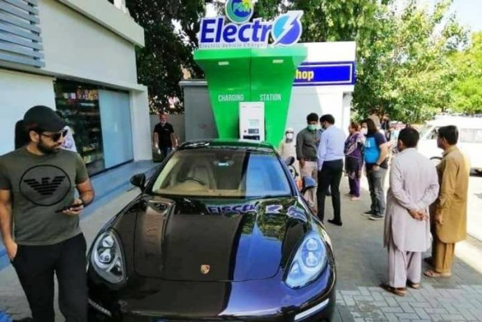 Electric Vehicle Charging Unit - Pakistan’s First Initiative Powered by Tesla
