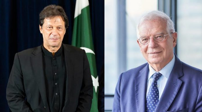 PM Imran Calls on EU For Support In Rehabilitation Of Afghan Refugees