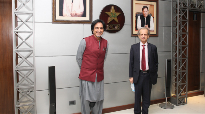Ramiz Raja formally takes Charge as the New PCB Chairman.
