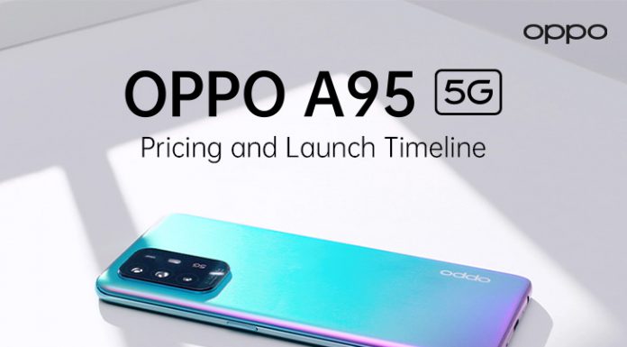 OPPO A95 will be Soon Available in Pakistan with a Sleek Appearance.