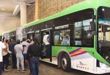 The wait is Over! Karachiites travel on BRTS Green Line from today.