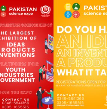 Pakistan Science Expo: First time in Islamabad on Jan 28-29.