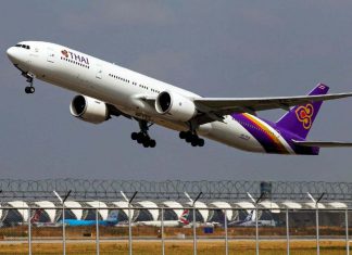 THAI AIRWAYS: Airlines set to resume flight operations in Pakistan.
