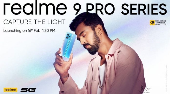 The Realme9 Pro series will Launch on Feb 16, Changing Color In Sunlight
