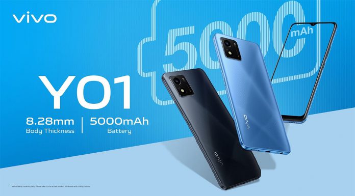 Vivo Y01 Launched in Pakistan Featuring Trendy Design