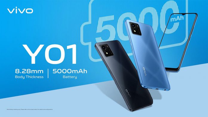 Vivo Y01 Launched in Pakistan Featuring Trendy Design
