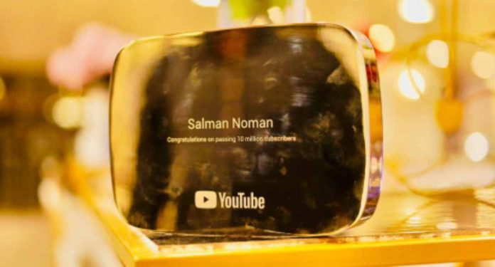 Salman Noman- Pakistan’s first Diamond YouTuber!