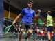 Hamza Khan wins the World Junior Squash title in a match in Melbourne