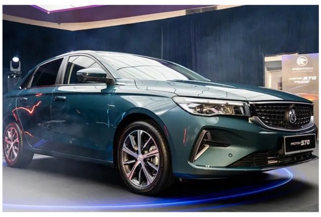 New Proton S70 Sedan Based on Geely Emgrand unveiled in Malaysia