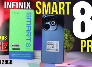 Infinix Smart 8 Pro features a 50MP Camera & Powerful 5,000 mAh battery