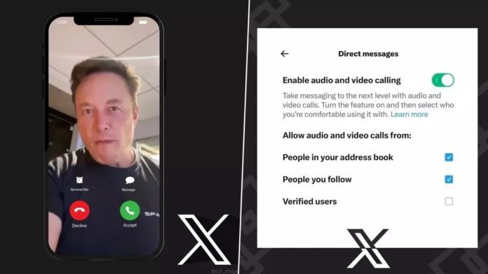 How To Use Audio And Video Call Feature To All Users On X App